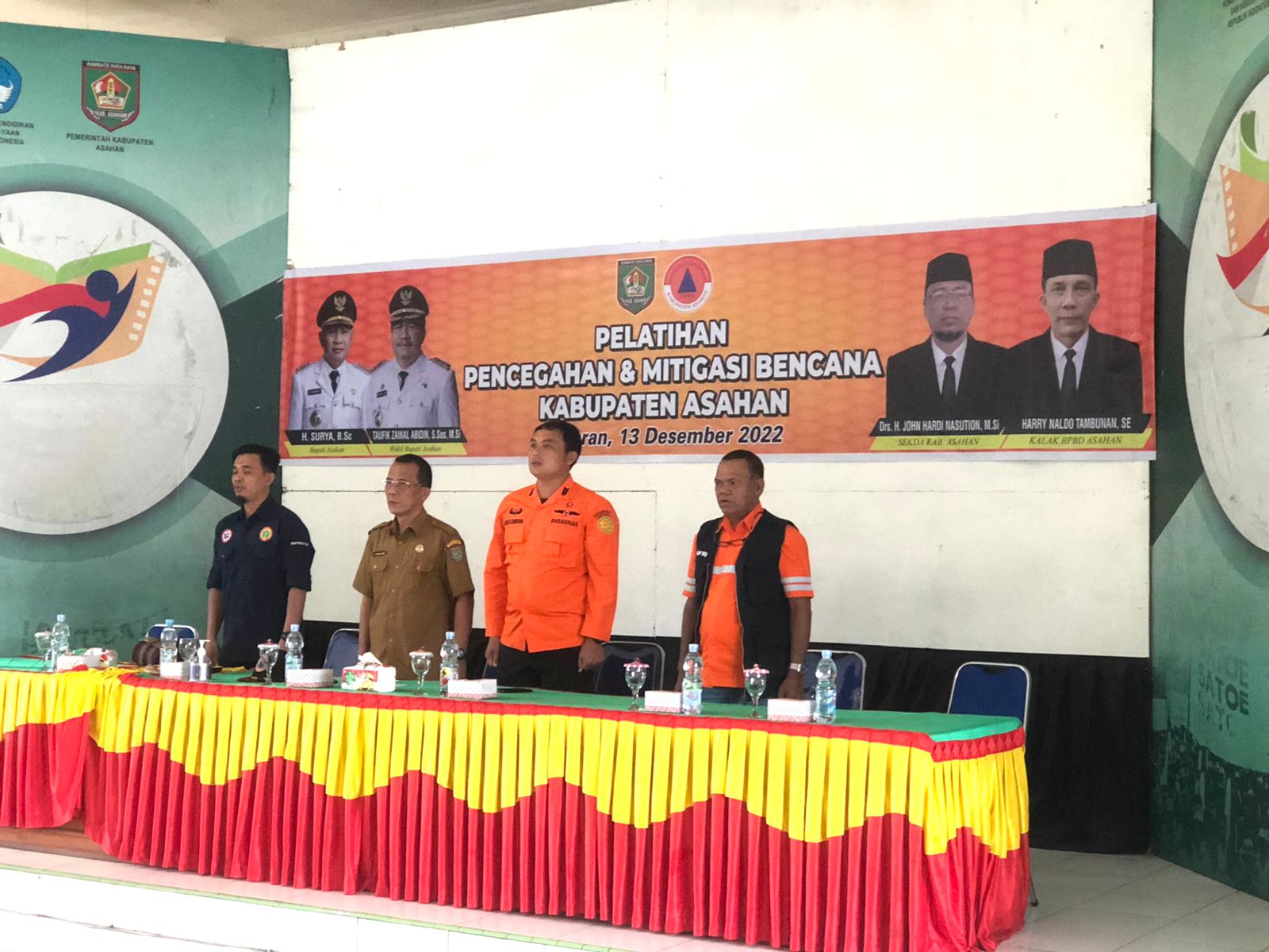 BPBD Kabupaten Asahan Melakukan Kegiatan Pelatihan Pencegahan dan Mitigasi Bencana Kab.Asahan